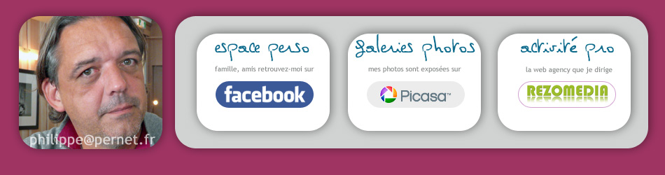 Bienvenue chez Philippe Pernet